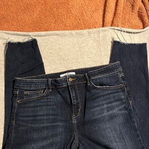 Sam Edelman high rise skinny ankle jeans